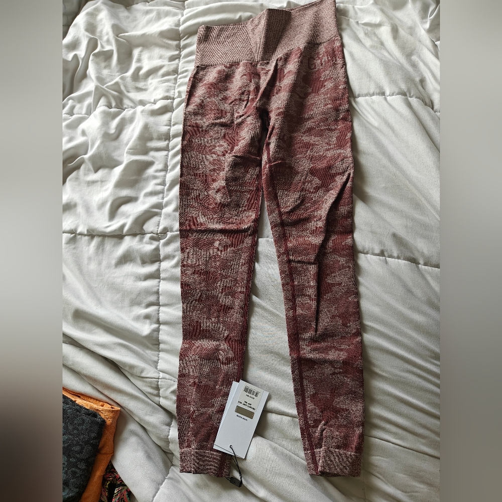 Gymshark Camo Seamless Leggings Small